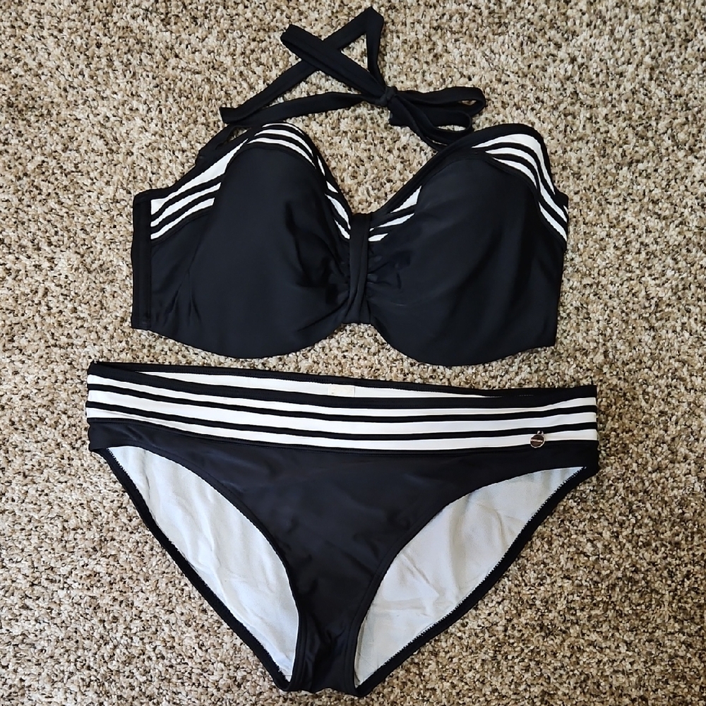 Lascana Bikini Set. Top 36DD\bottom Size Medium